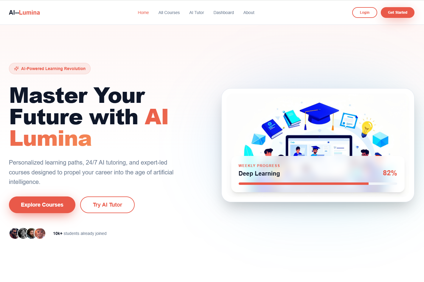 AI Lumina - Teaching/Learning Instutution App