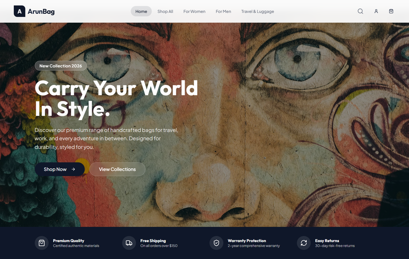 Bag Shop E-commerce Platform