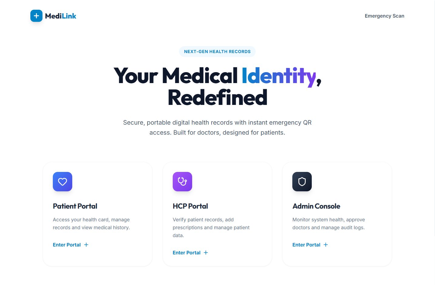 Medilink Health Tracker